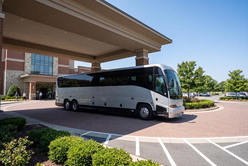 Corporate Charter Bus Rentals in High Point, NC