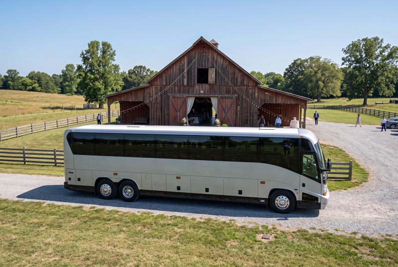 Wedding Shuttle Bus Services in High Point, NC